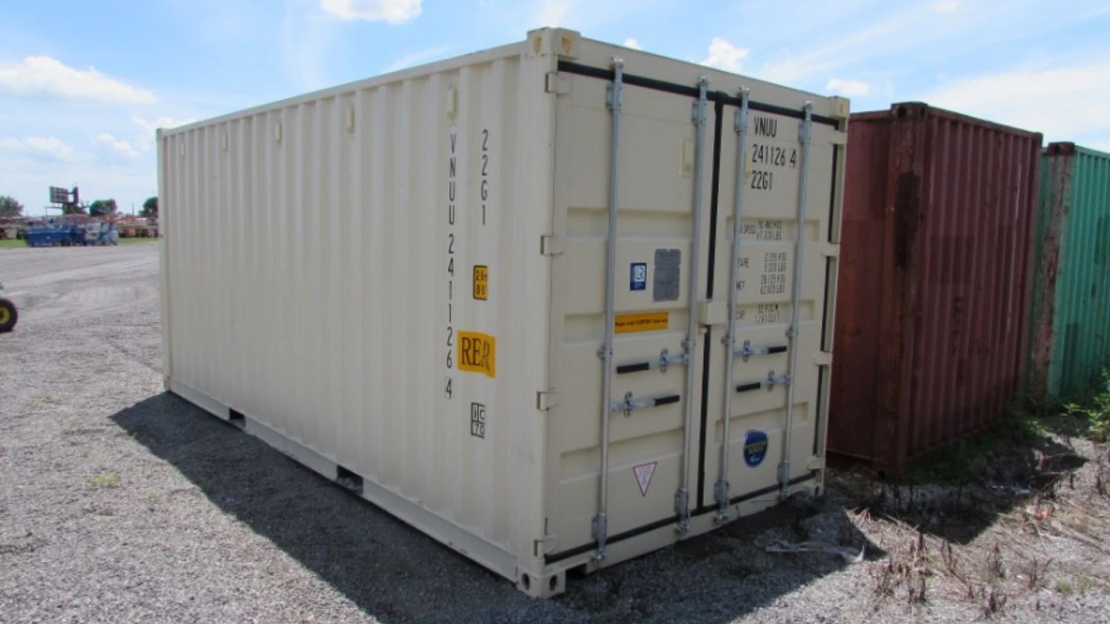 Shipping Container 20 ft One Way #10614 - view 1