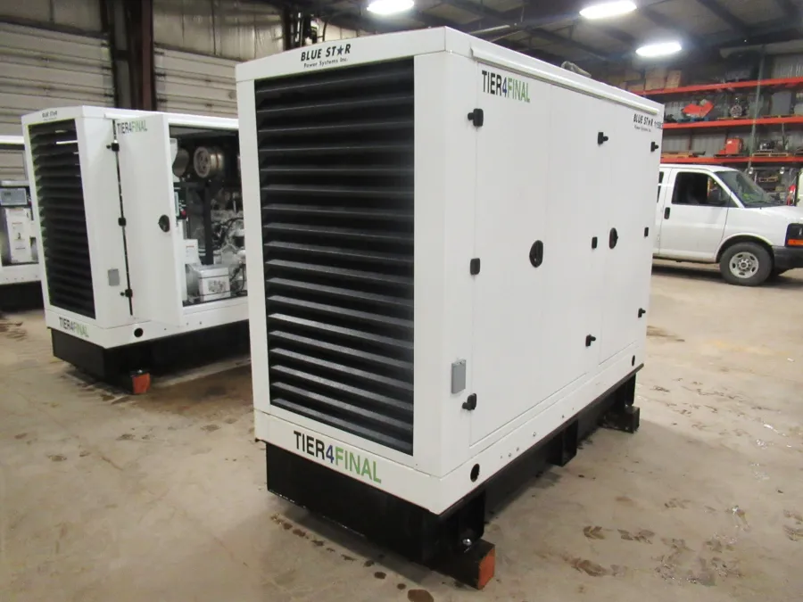 Blue Star 100kW Diesel Standby Generator unused - view 2