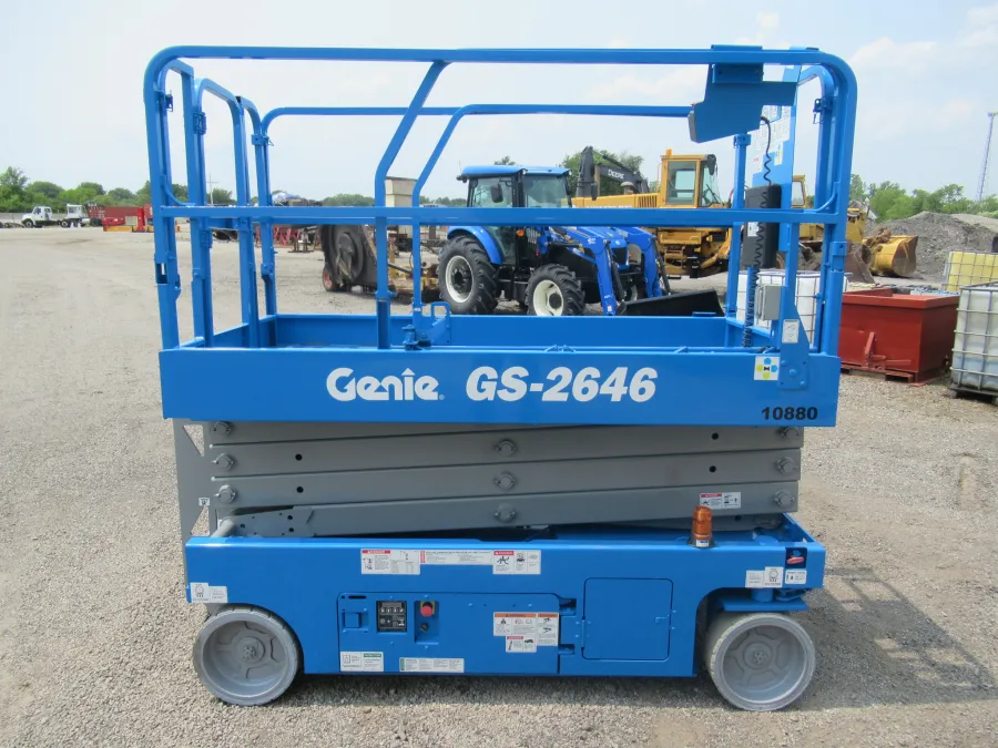 26 ft Scissor Lift for sale: Genie GS2646 #10880 26 ft Scissor Lift for sale: Genie GS2646 #10880