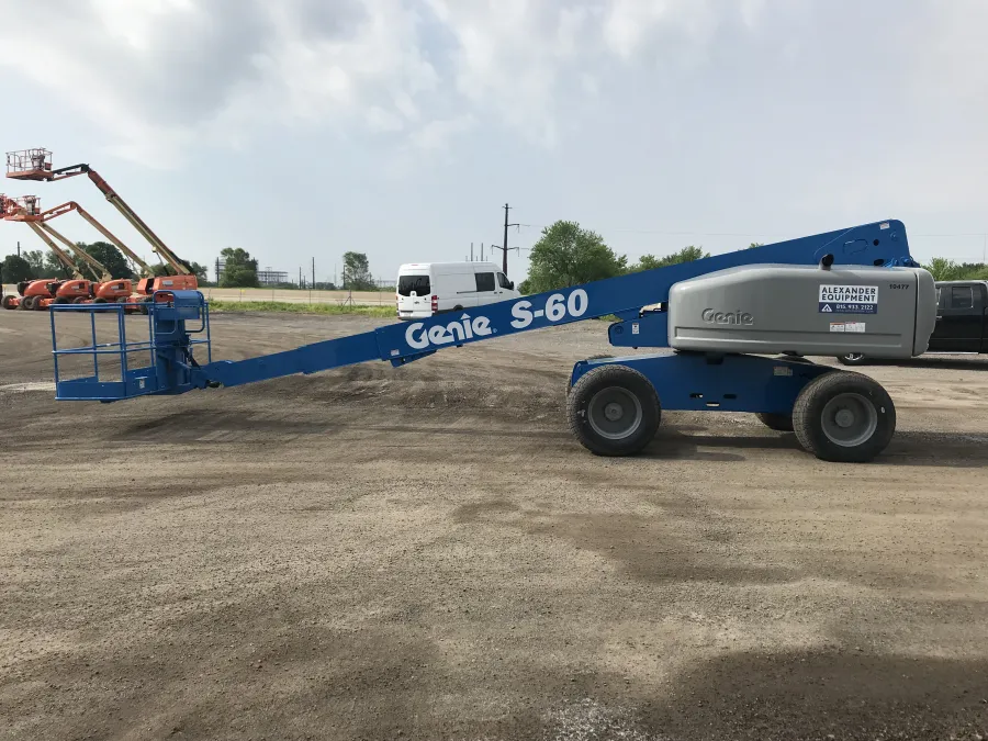 Genie S-60 Boom Lift #10477 - view 1