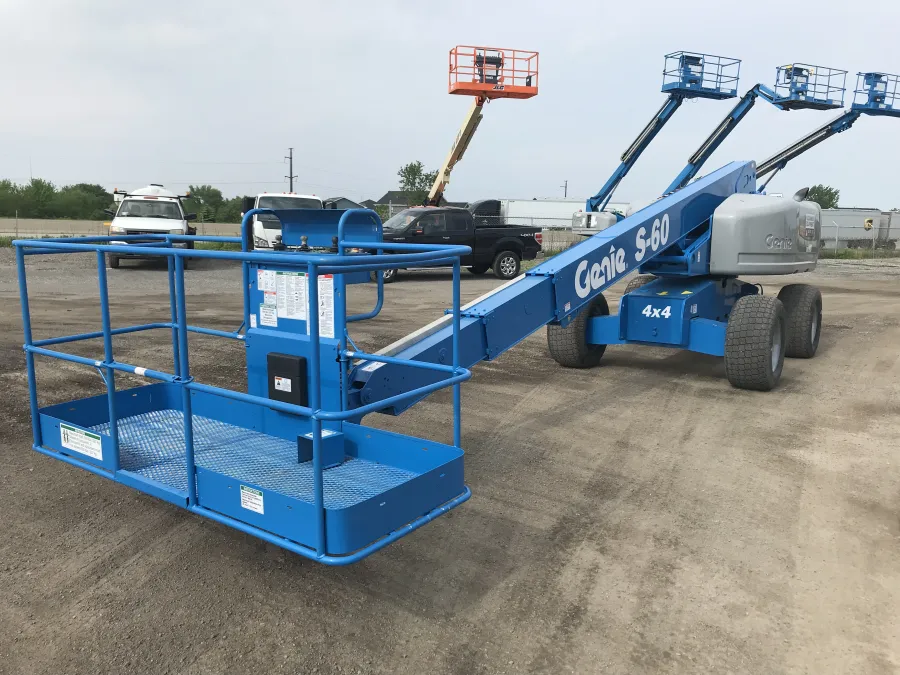 Genie S-60 Boom Lift #10477 - view 2