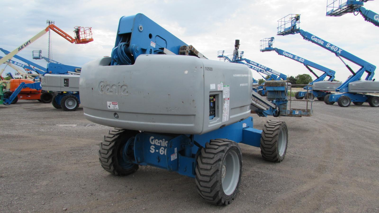 Genie S-60 Boom Lift-S #10500 - view 6