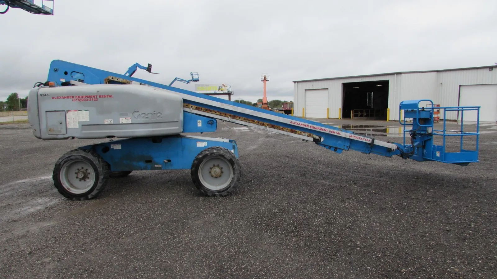 Genie S-60 Boom Lift-S #9543 - view 3