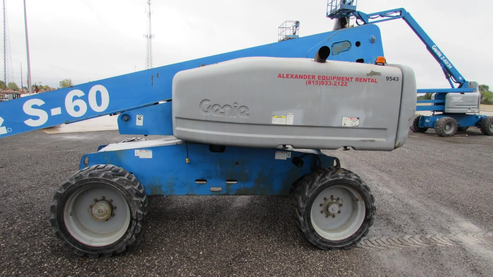 Genie S-60 Boom Lift-S #9543 - view 2