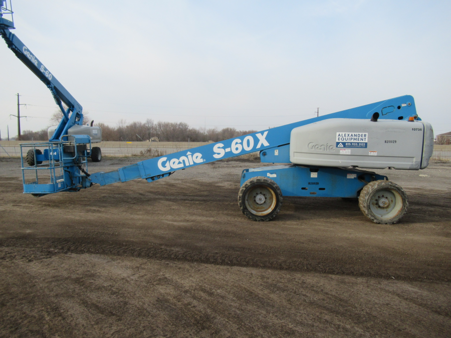 Genie S-60X Boom Lift #10735 - view 1