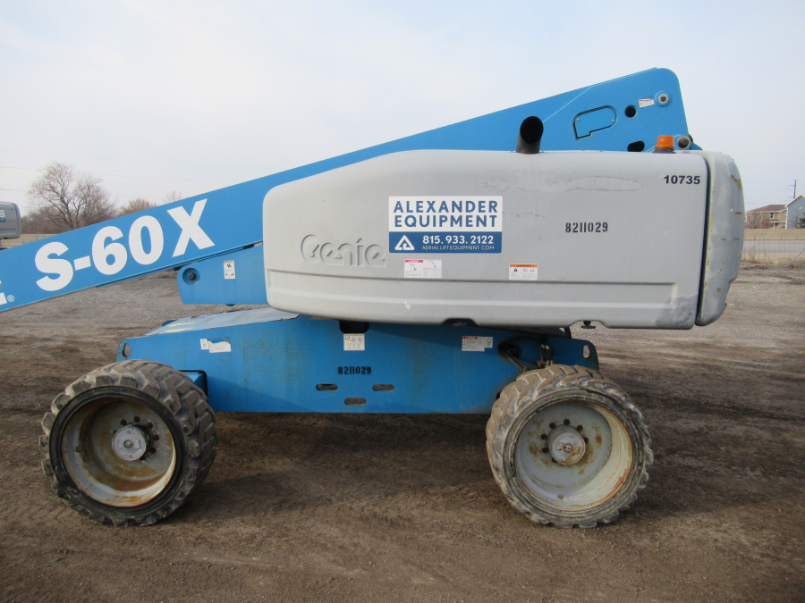 Genie S-60X Boom Lift #10735 - view 2