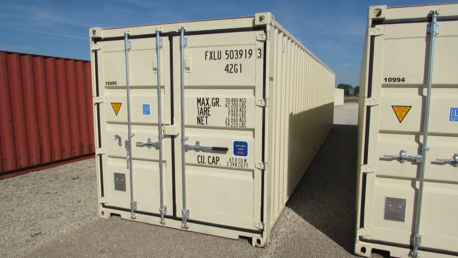 Shipping Container 40 ft One Way #10995 - view 1