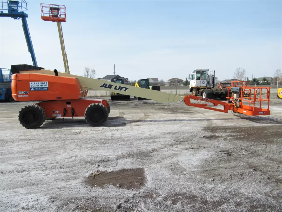 JLG 660SJ Boom Lift-S #11049 - view 4