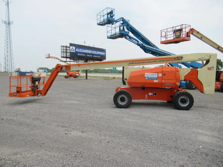 JLG 800AJ Boom Lift #10894 - view 4