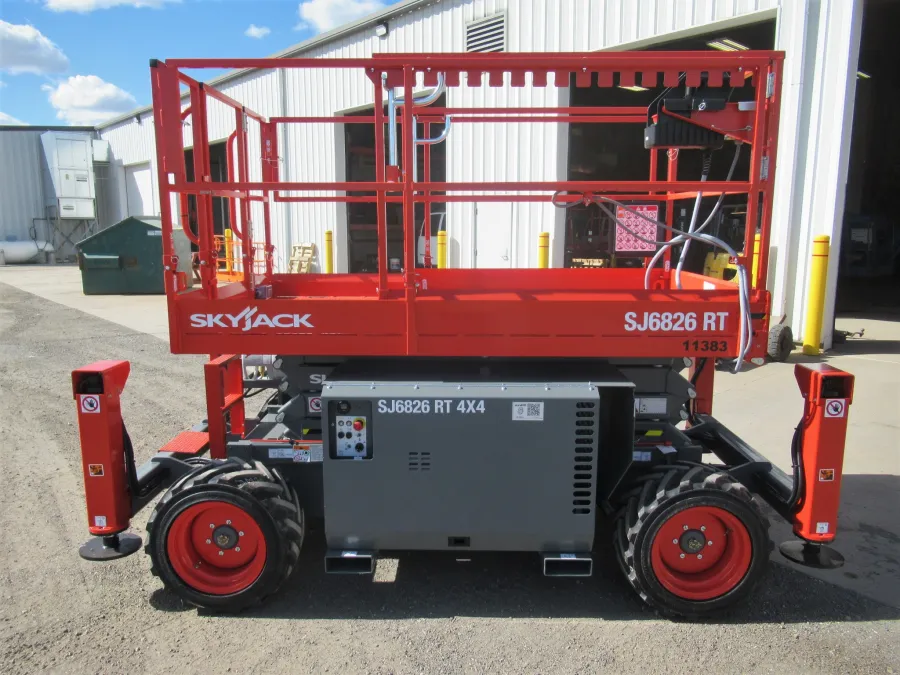Skyjack SJ6826RT Scissor Lift-S #11383 - view 1