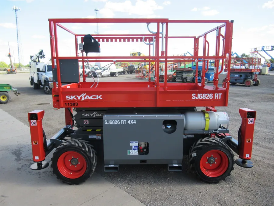 Skyjack SJ6826RT Scissor Lift-S #11383 - view 3