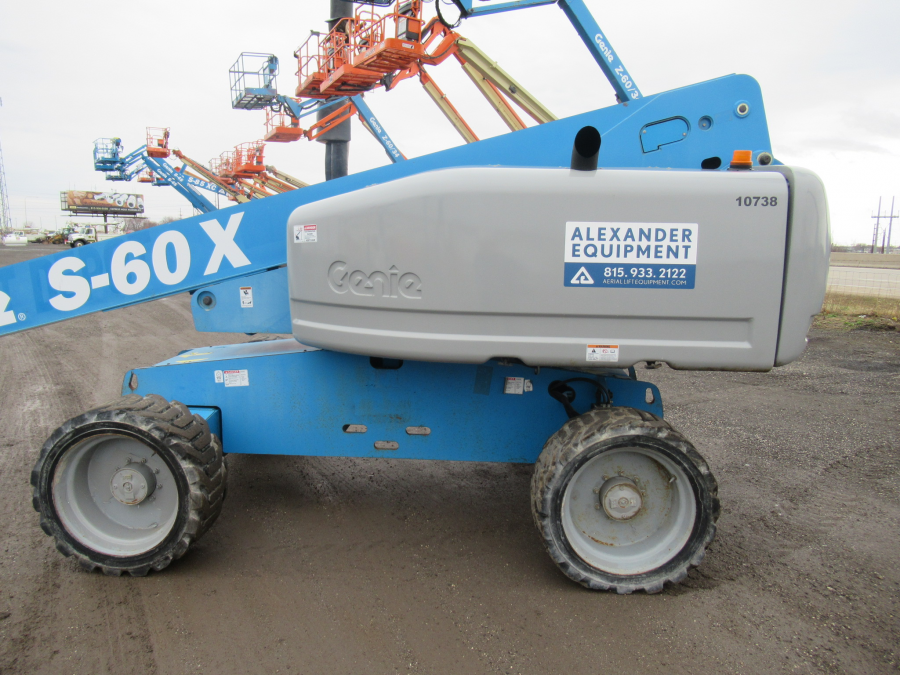 Genie S-60X Boom Lift #10738 - view 2
