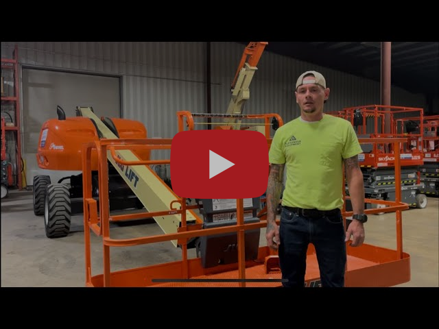 How to Operate a JLG 400S telescopic boom lift